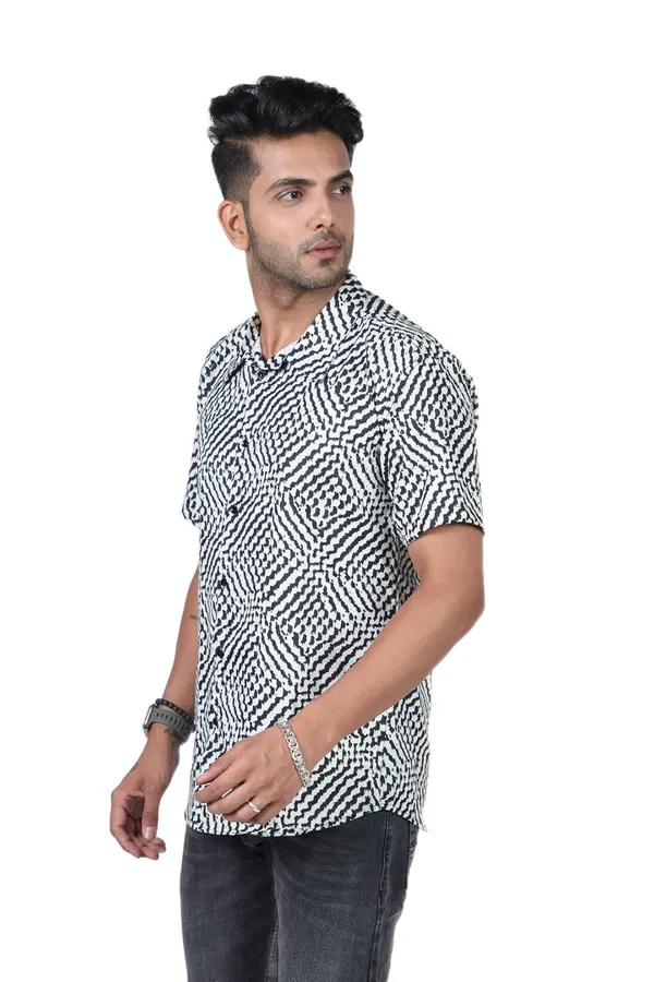 Black_Premium_Printed_Cotton_Blend_Casual_Shirt_For_Men