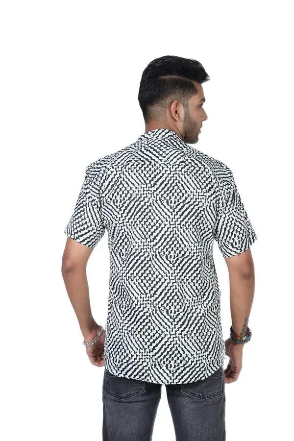 Black_Premium_Printed_Cotton_Blend_Casual_Shirt_For_Men