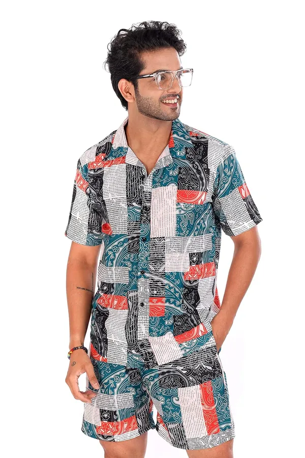 Green_Premium_Printed_Cotton_Blend_Night_Suit_For_Men