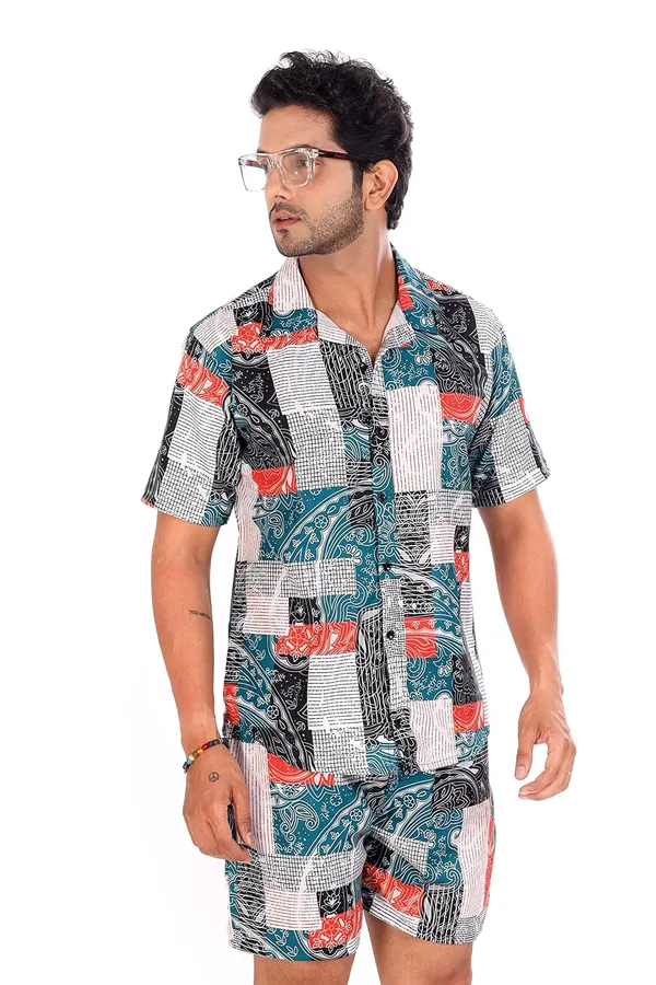 Green_Premium_Printed_Cotton_Blend_Night_Suit_For_Men