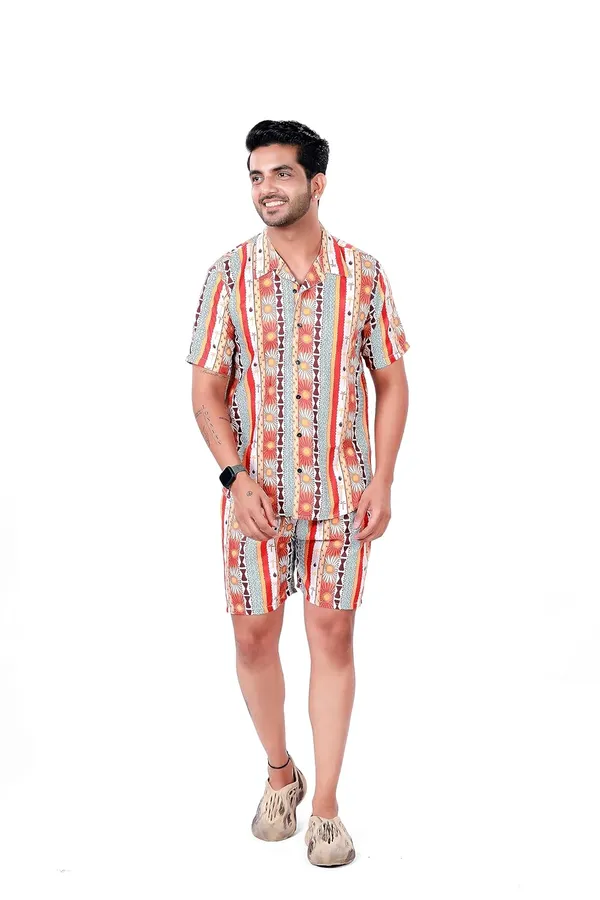 Multicolor_Premium_Cotton_Blend_Co-Ords_Set_For_Men
