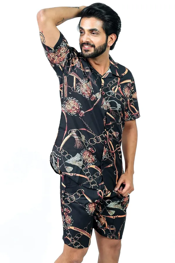 Gold_Premium_Printed_Cotton_Blend_Night_Suit_For_Men