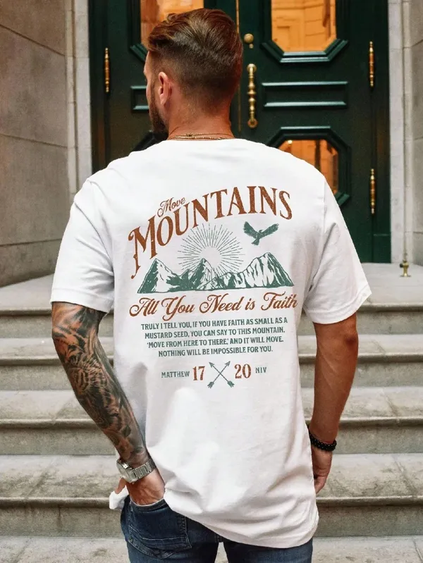 White_Premium_Printed_Cotton_T-Shirt_For_Men