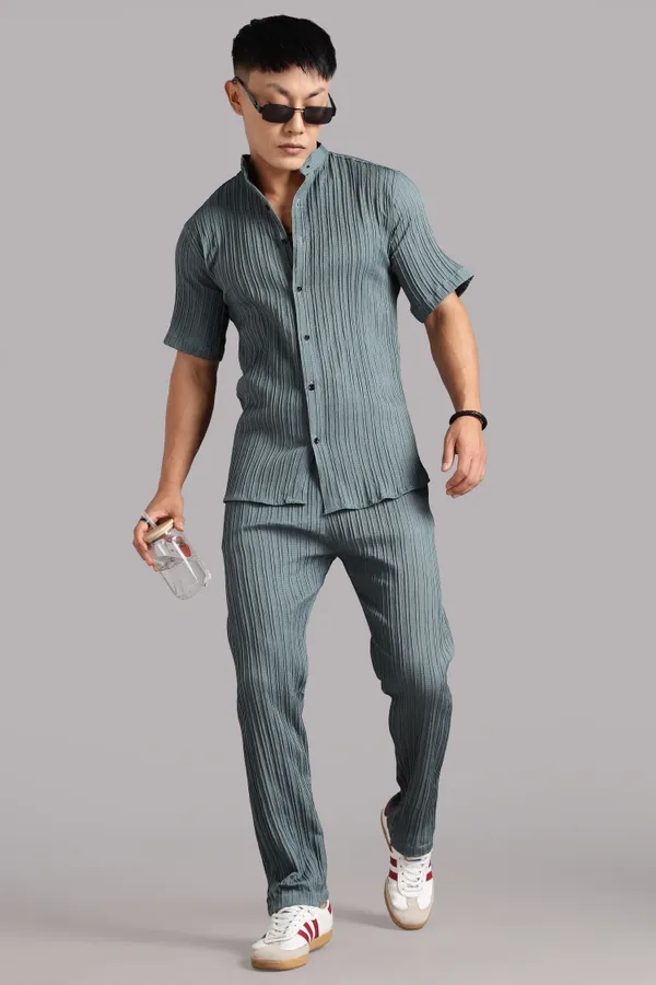 Grey_Premium_Cotton_Blend_Co-Ords_Set_For_Men