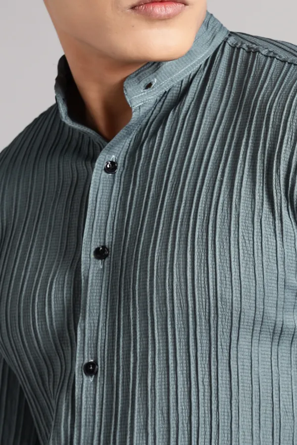 Grey_Premium_Cotton_Blend_Co-Ords_Set_For_Men