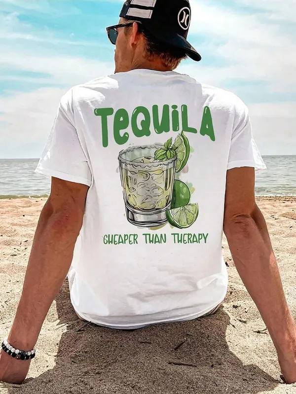 White_Premium_Printed_Cotton_T-Shirt_For_Men