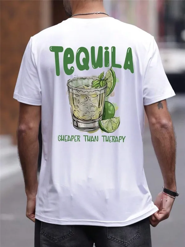 White_Premium_Printed_Cotton_T-Shirt_For_Men