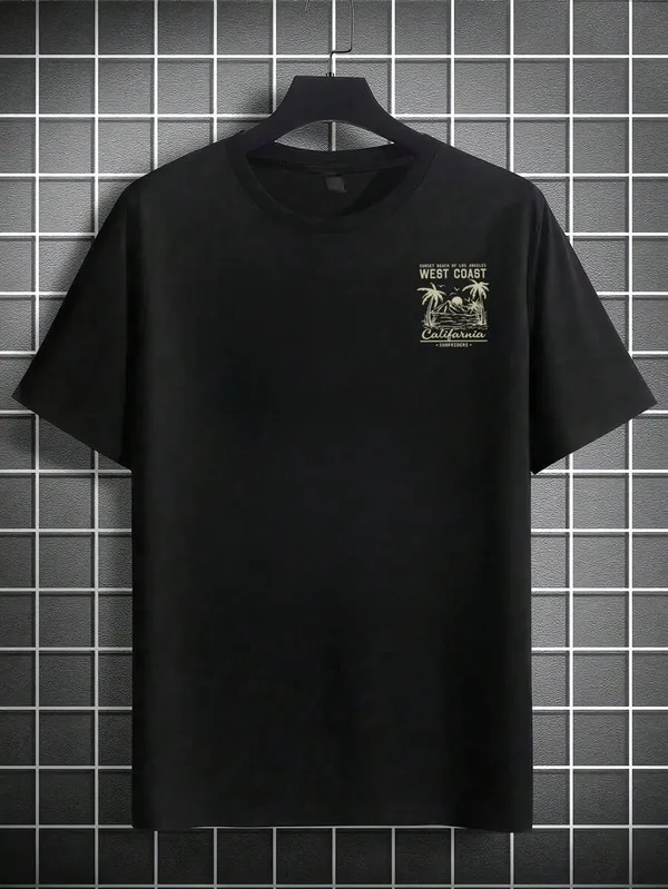 Black_Premium_Printed_Cotton_T-Shirt_For_Men