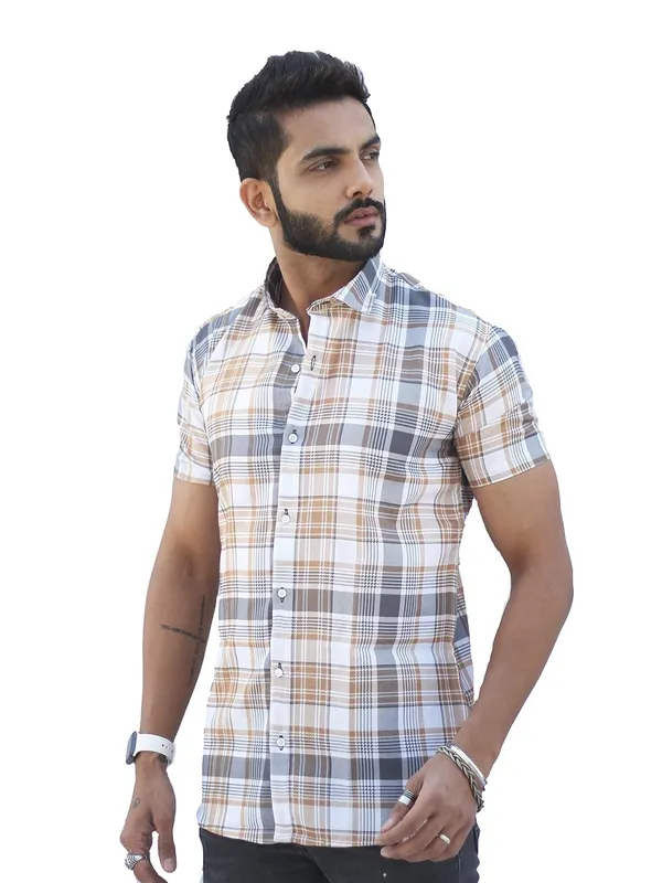 Beige_Premium_Printed_Cotton_Blend_Casual_Shirt_For_Men