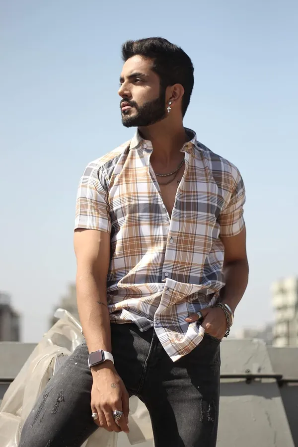 Beige_Premium_Printed_Cotton_Blend_Casual_Shirt_For_Men