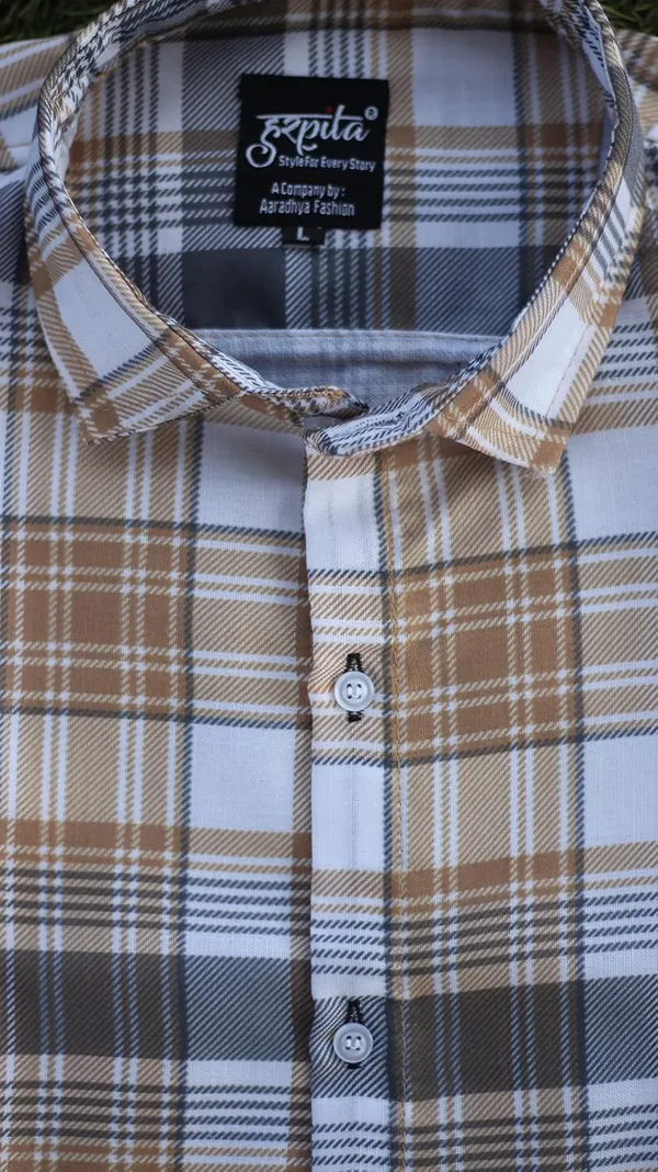 Beige_Premium_Printed_Cotton_Blend_Casual_Shirt_For_Men