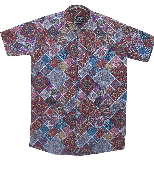 Multicolor_Premium_Printed_Cotton_Blend_Casual_Shirt_For_Men