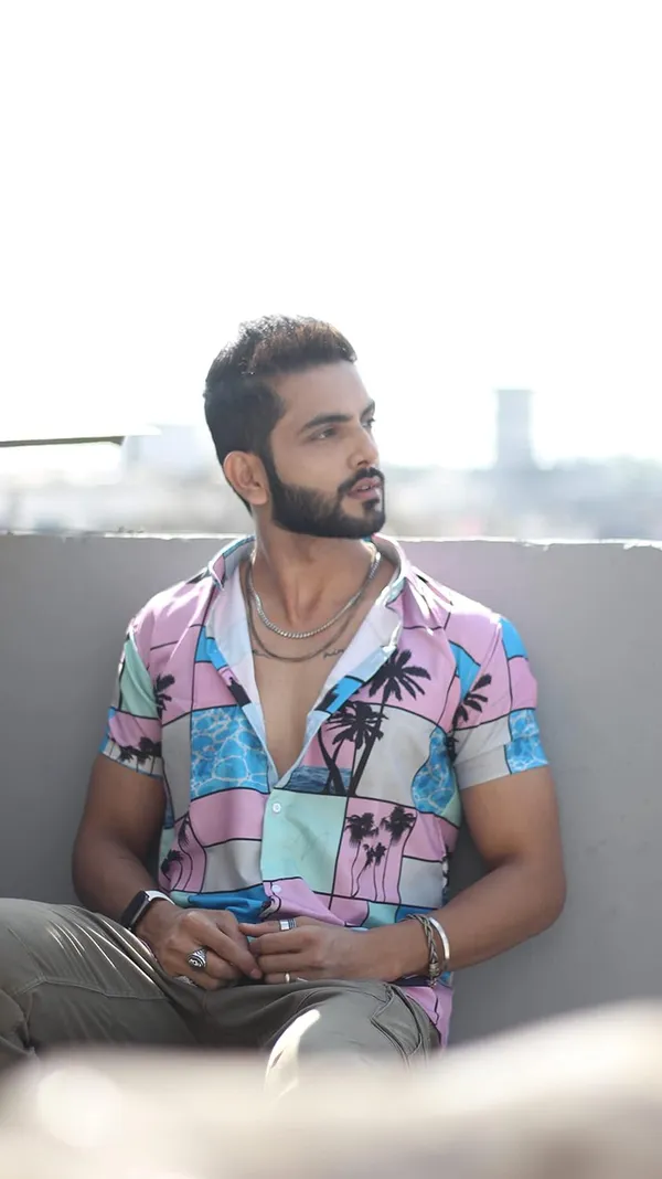 Pink_Premium_Printed_Cotton_Blend_Casual_Shirt_For_Men