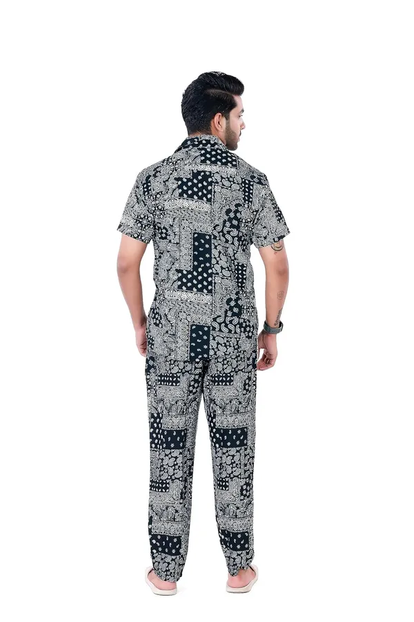 Black_Premium_Printed_Cotton_Blend_Co-Ords_Set_For_Men