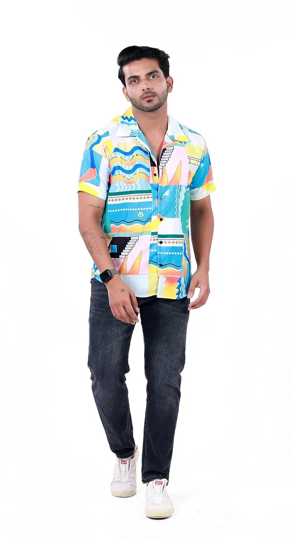 Multicolor_Premium_Printed_Cotton_Blend_Shirt_For_Men