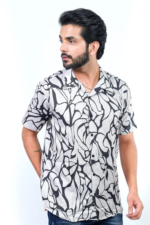 Beige_Premium_Printed_Cotton_Blend_Casual_Shirt_For_Men