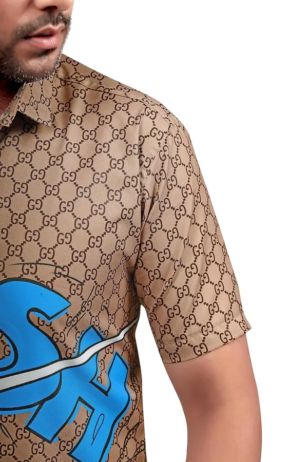 Beige_Premium_Printed_Cotton_Blend_Casual_Shirt_For_Men