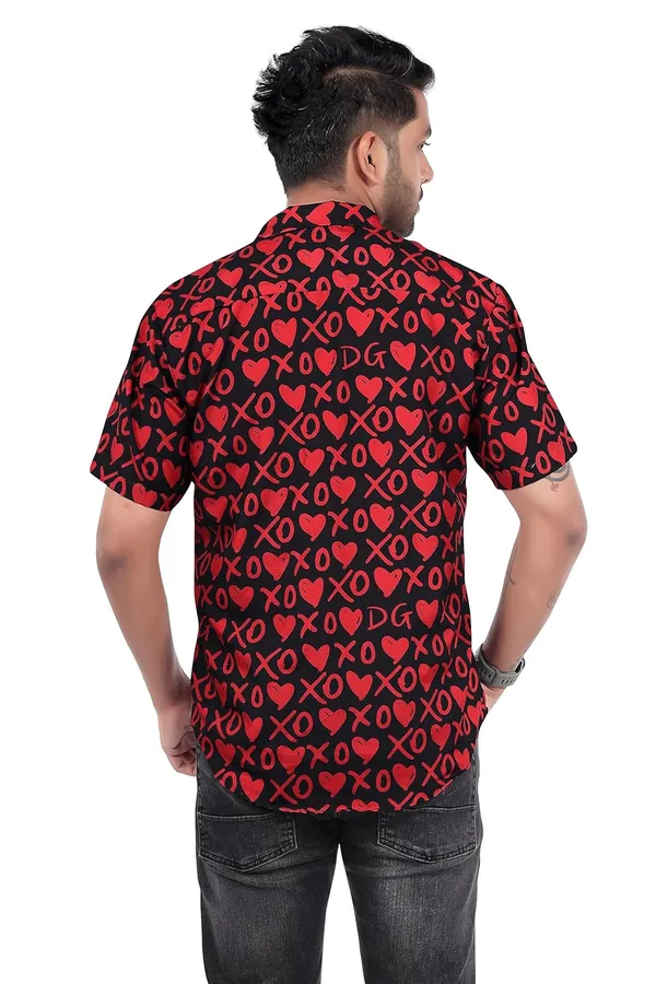 Black_Premium_Printed_Cotton_Blend_Casual_Shirt_For_Men