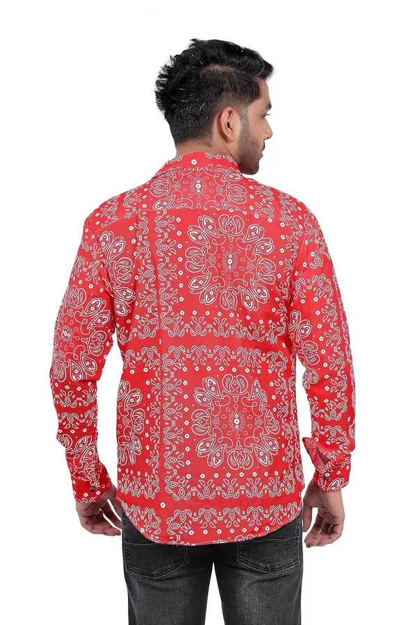 Red_Premium_Printed_Cotton_Blend_Casual_Shirt_For_Men