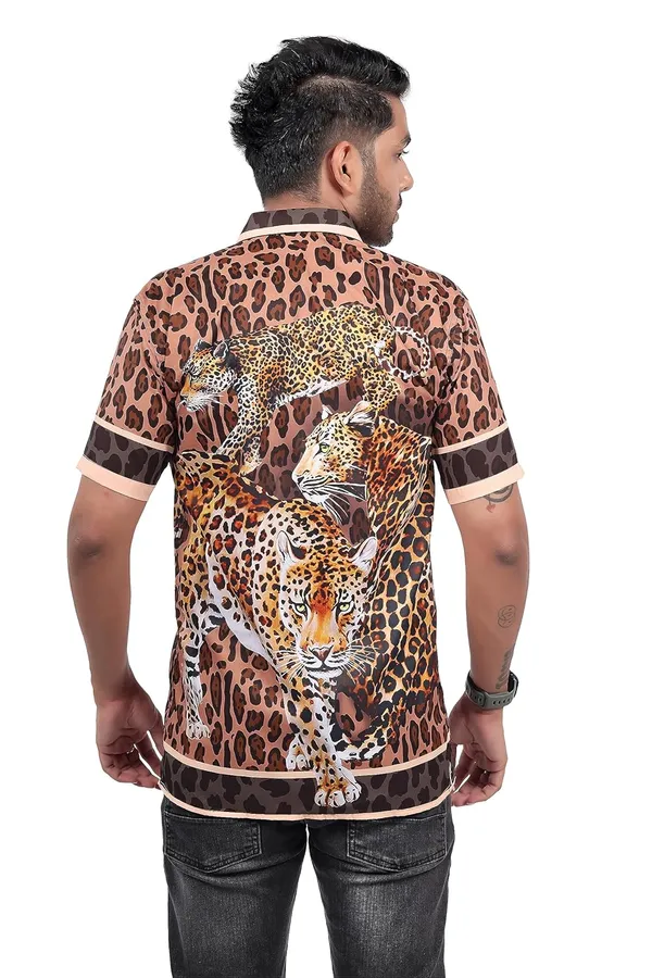Leopard_Premium_Printed_Cotton_Blend_Casual_Shirt_For_Men