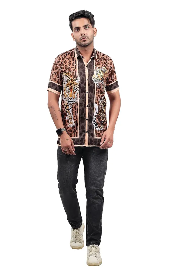Leopard_Premium_Printed_Cotton_Blend_Casual_Shirt_For_Men