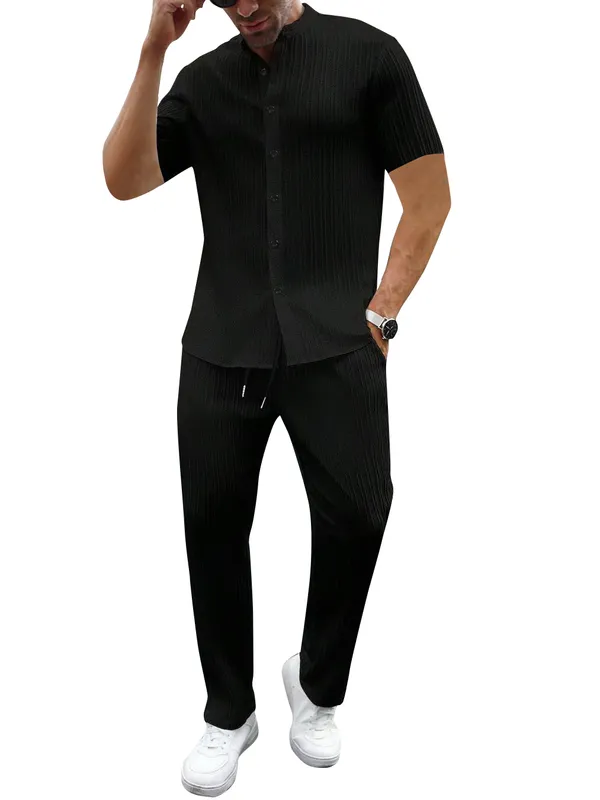 Black_Premium_Cotton_Blend_Co-Ords_Set_For_Men
