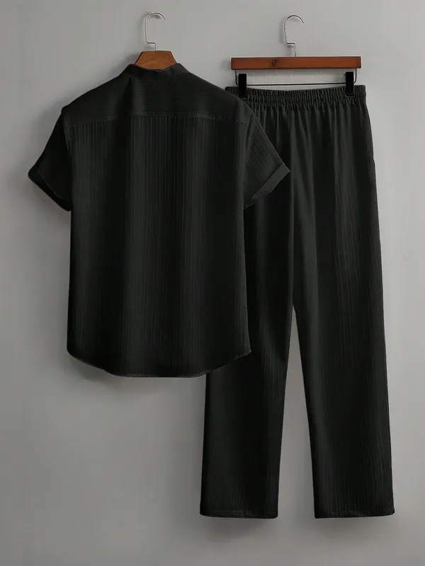 Black_Premium_Cotton_Blend_Co-Ords_Set_For_Men
