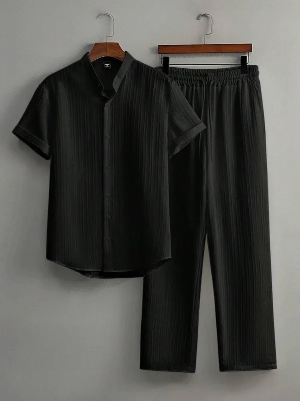 Black_Premium_Cotton_Blend_Co-Ords_Set_For_Men