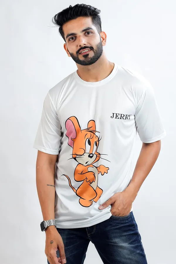Multicolor_Premium_Printed_Cotton_Blend_T-Shirt_For_Men