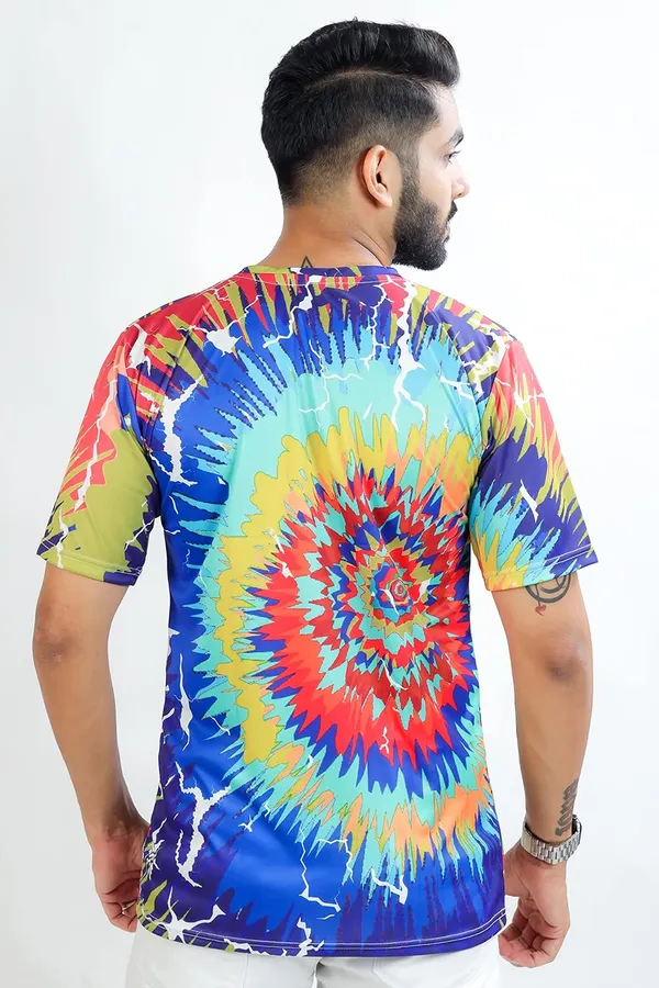 Multicolor_Premium_Printed_Cotton_Blend_T-Shirt_For_Men