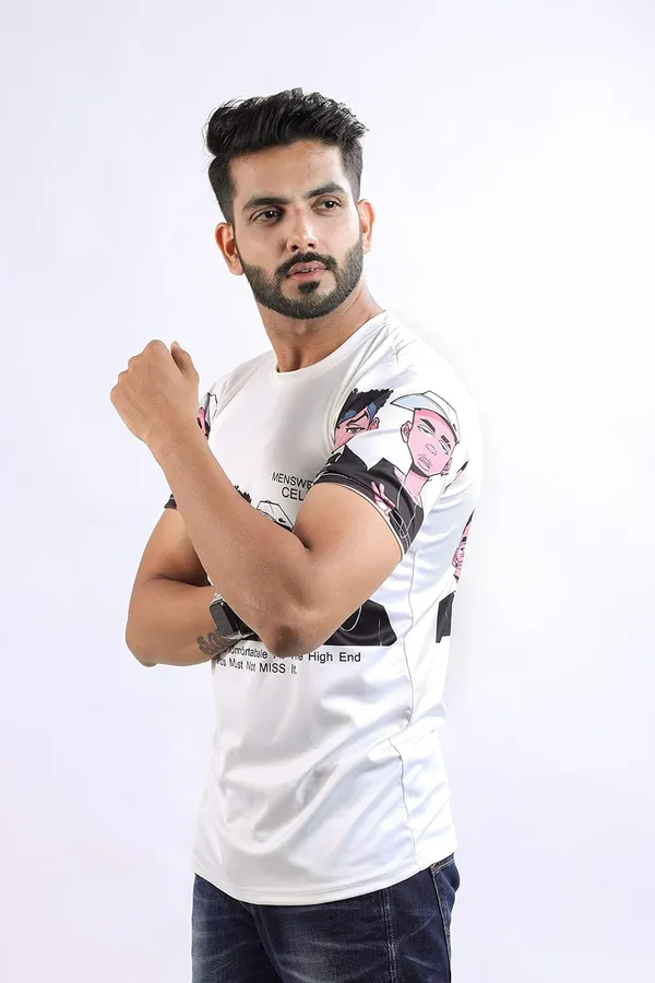 Multicolor_Premium_Printed_Cotton_Blend_T_Shirt_For_Men