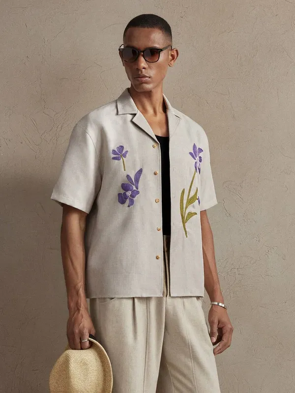 Off_White_Premium_Cotton_Blend_Casual_Shirt_For_Men
