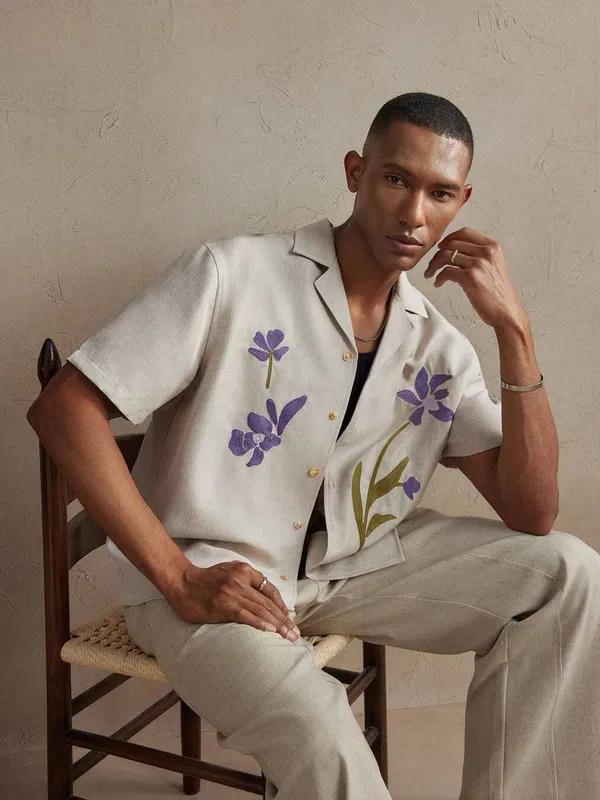 Off_White_Premium_Cotton_Blend_Casual_Shirt_For_Men