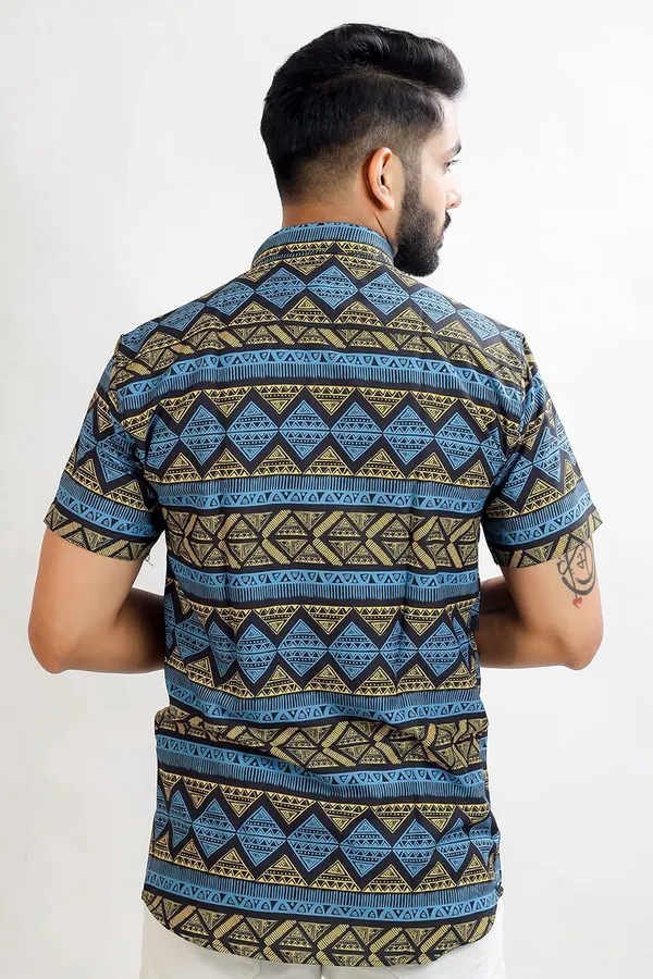 Grey_Premium_Printed_Cotton_Blend_Casual_Shirt_For_Men