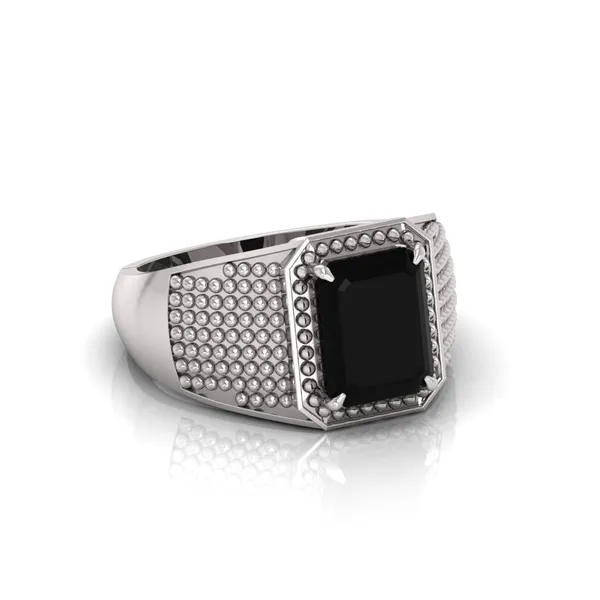 Black_Sulemani_Hakik_Aget_Gemstone_Brass_Metal_Adjustable_Ring_Astrological_Purpose_For_Unisex