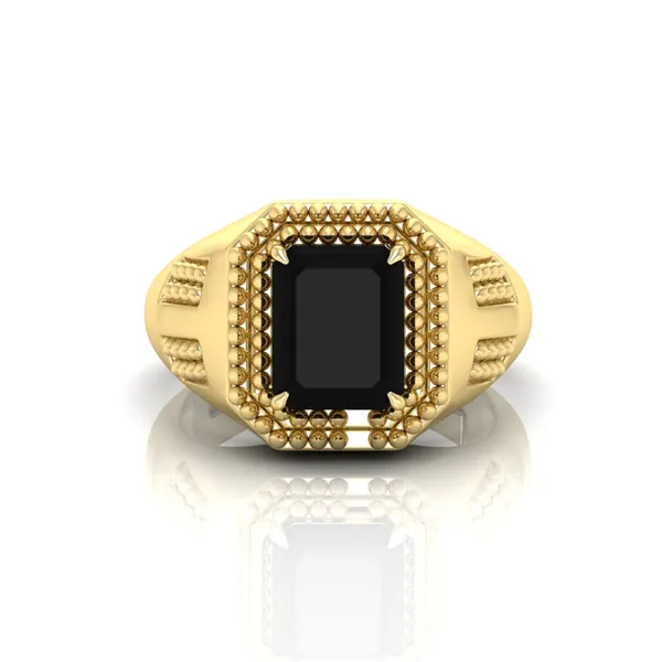 Black_Sulemani_Hakik_Aget_Gemstone_Brass_Metal_Adjustable_Ring_Astrological_Purpose_For_Unisex