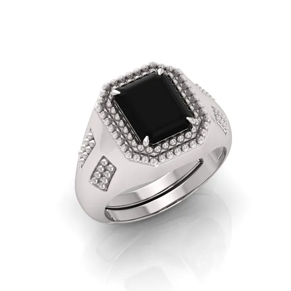 Black_Sulemani_Hakik_Aget_Gemstone_Brass_Metal_Adjustable_Ring_Astrological_Purpose_For_Unisex