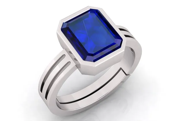 Blue_Sapphire_Neelam_Gemstone_Brass_Metal_Adjustable_Ring_Astrological_Purpose_For_Unisex