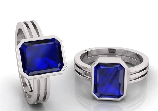 Blue_Sapphire_Neelam_Gemstone_Brass_Metal_Adjustable_Ring_Astrological_Purpose_For_Unisex