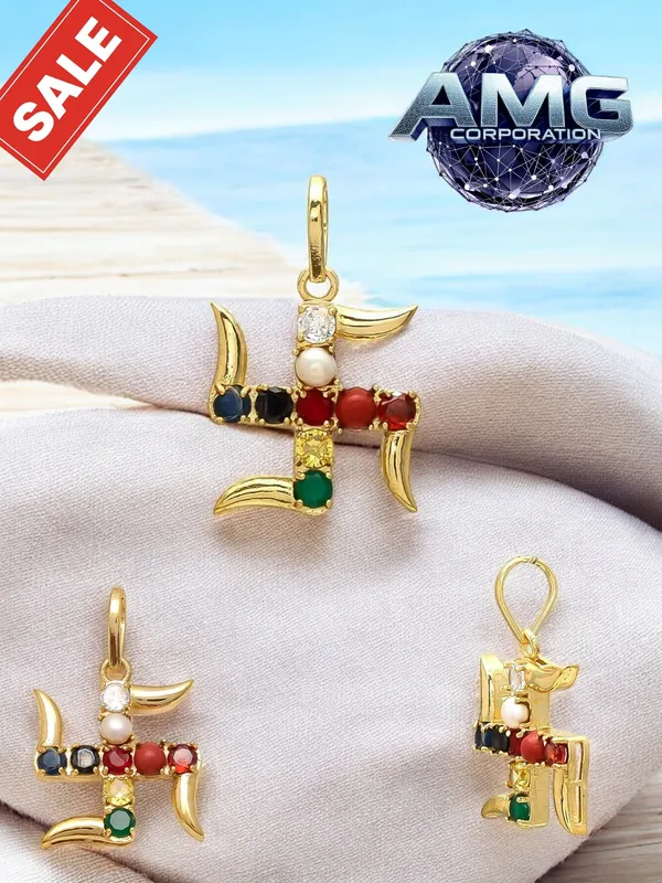 Navratan_9_Gemstone_Swastik_Color_Full_Pendant_Astrological_Purpose_Good_Luck,_Good_Health,_Good_Wealth_For_Men_And_Women