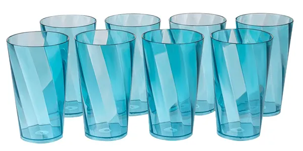Pack_Of_6_Blue_Rampet_Plastic_Twister_Shaped_Unbreakable_Glass