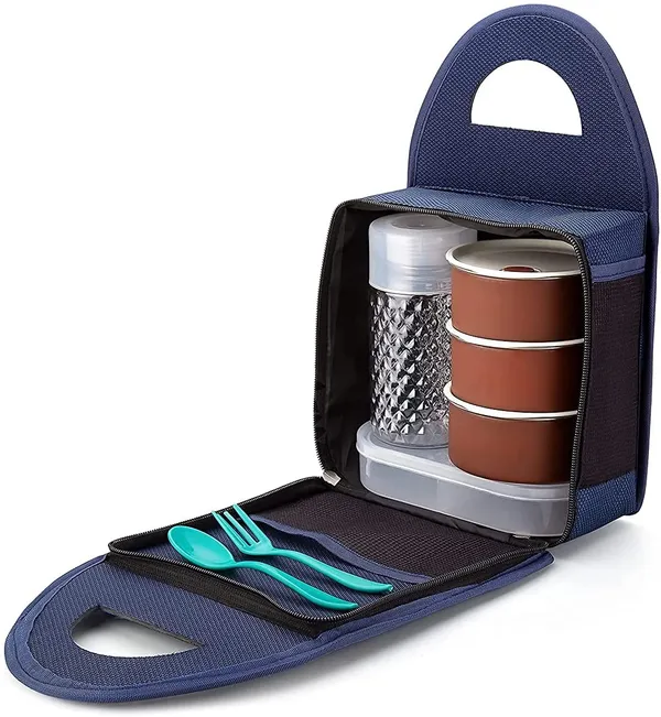 Set_Of_7__Plastic_Premium_Lunch_Box_With_Bag