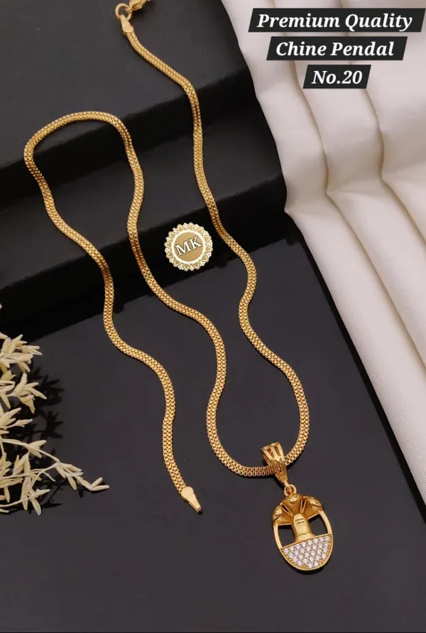 Gold_Plated_Pendant_Set_Premium_Stylish_Pendant_with_chain_For_Women