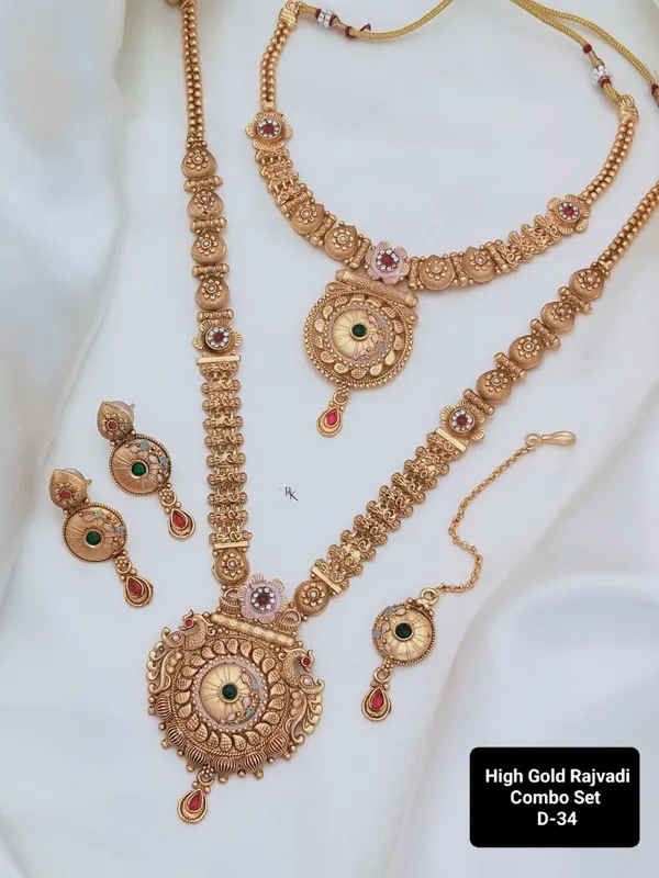 Gold_Plated_Necklace_Premium_Designer_Necklace_Set_Combo_For_Women