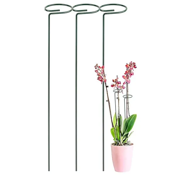 Set_of_3_Green_Metal_Trellis_|_For_Plant_Support_|_18_Inches_|_Super_Long_And_Strong