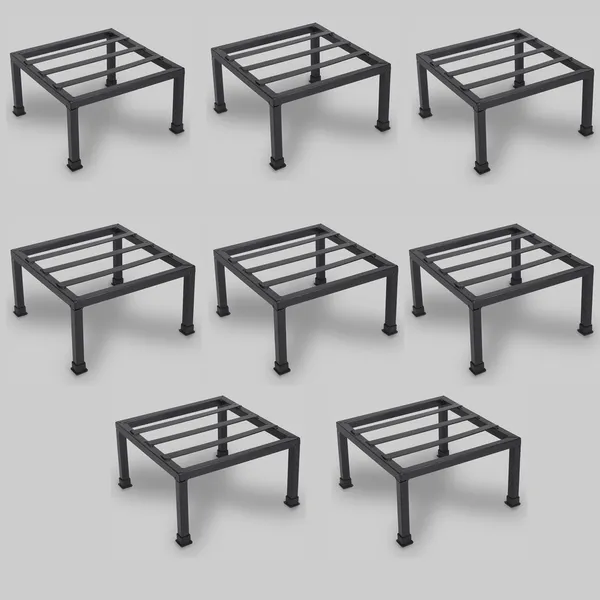 Set_Of_8_Black_Metal_Square_Stand_|_For_Indoor_And_Outdoor_Plants_|_Thick_And_Strong_Leg