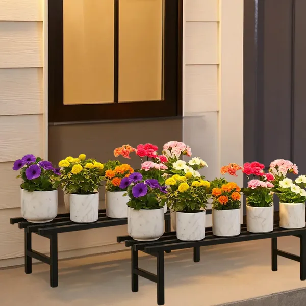 Heavy-Load_Metal_Plant_Stand_(Set_of_2)_|_24_Inch,_Black,_300_Kg_Load_Capacity_|_Classic_Plant_Stands_for_Outdoor_&_Indoor_Living_Room