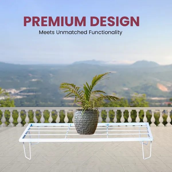 Heavy_Metal_Flower_Pot/Plant_Stand_
for_Home_Garden_Balcony_Living_Room_
Decor_24_Inches_(White-Set_of_1)