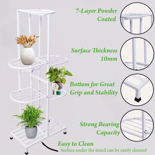 7-_Tier_Plant_Stand_Multiple_
Flower_Pot_Holder_Shelves_Planter_Rack_Storage_Organizer_Display_for_Indoor_Outdoor_Garden_Balcony,_set_of_1,_White