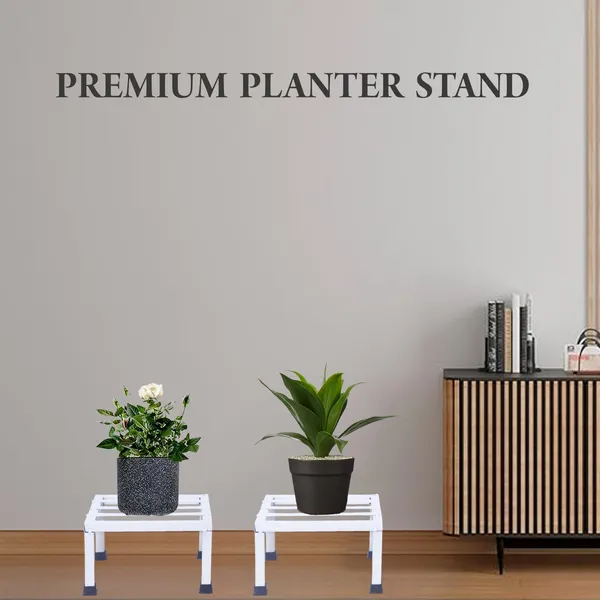 Set_Of_4_White_Strong_Flower_Pot_/_Gamla_Square_Stand_|_For_Indoor_And_Outdoor_Plants_|_Square_Shape_Thick_And_Strong_Leg